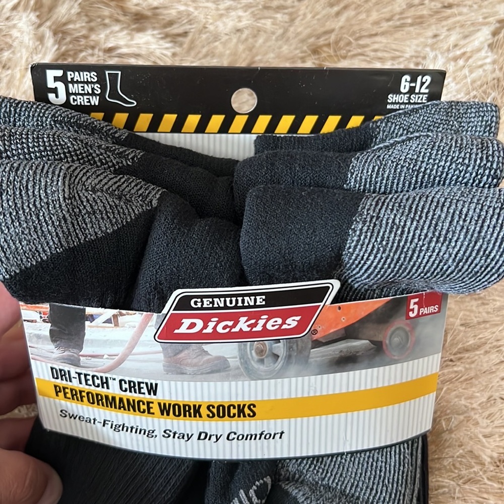 Dickies Mens Work Socks(5Pairs) - Picture 7 of 7